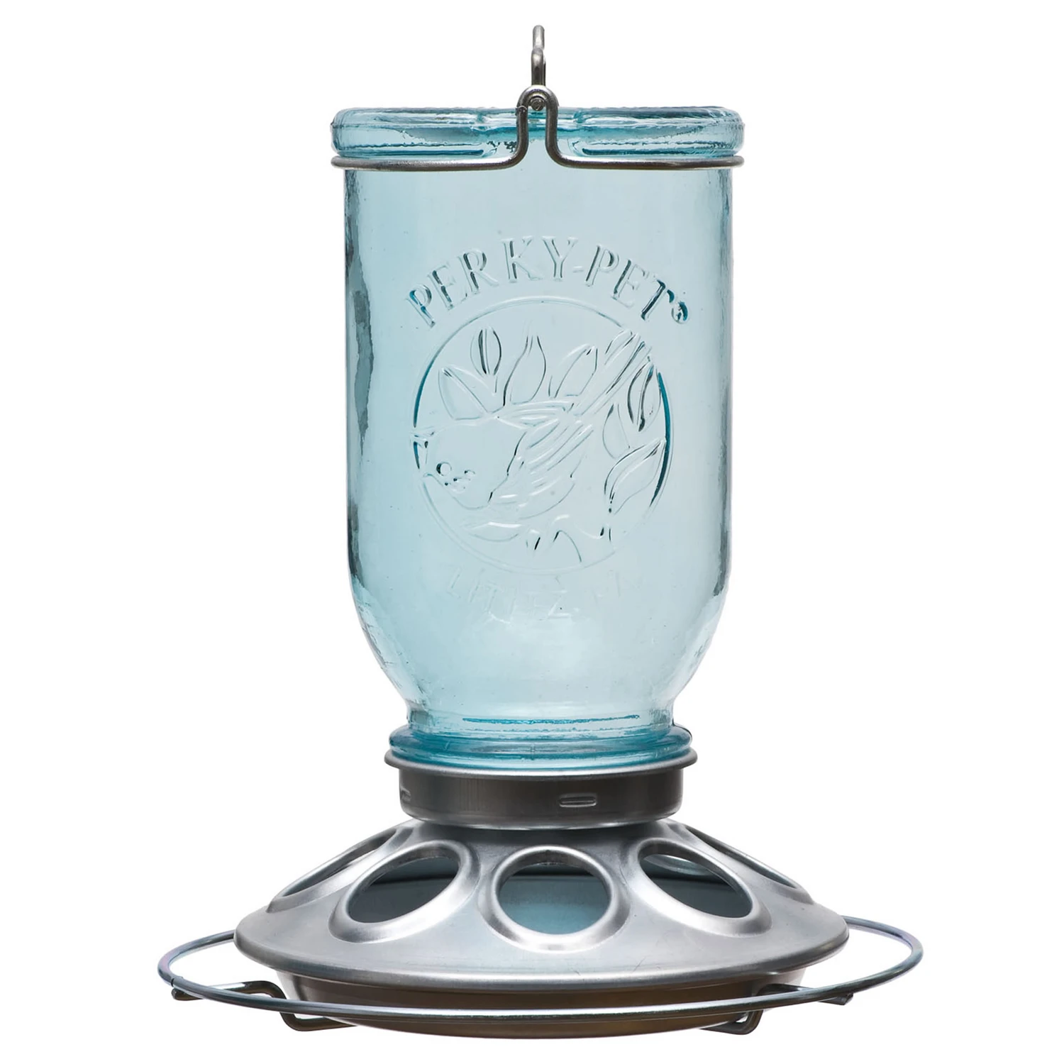 Perky-Pet 8-Port Mason Jar Wild Bird Feeder
