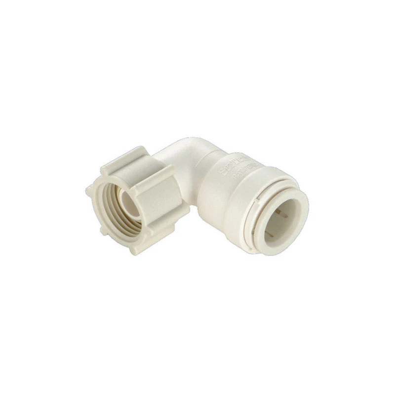 PEX Quick Connect Swivel Pipe Elbow, 1/2 x 1/2 In. Female