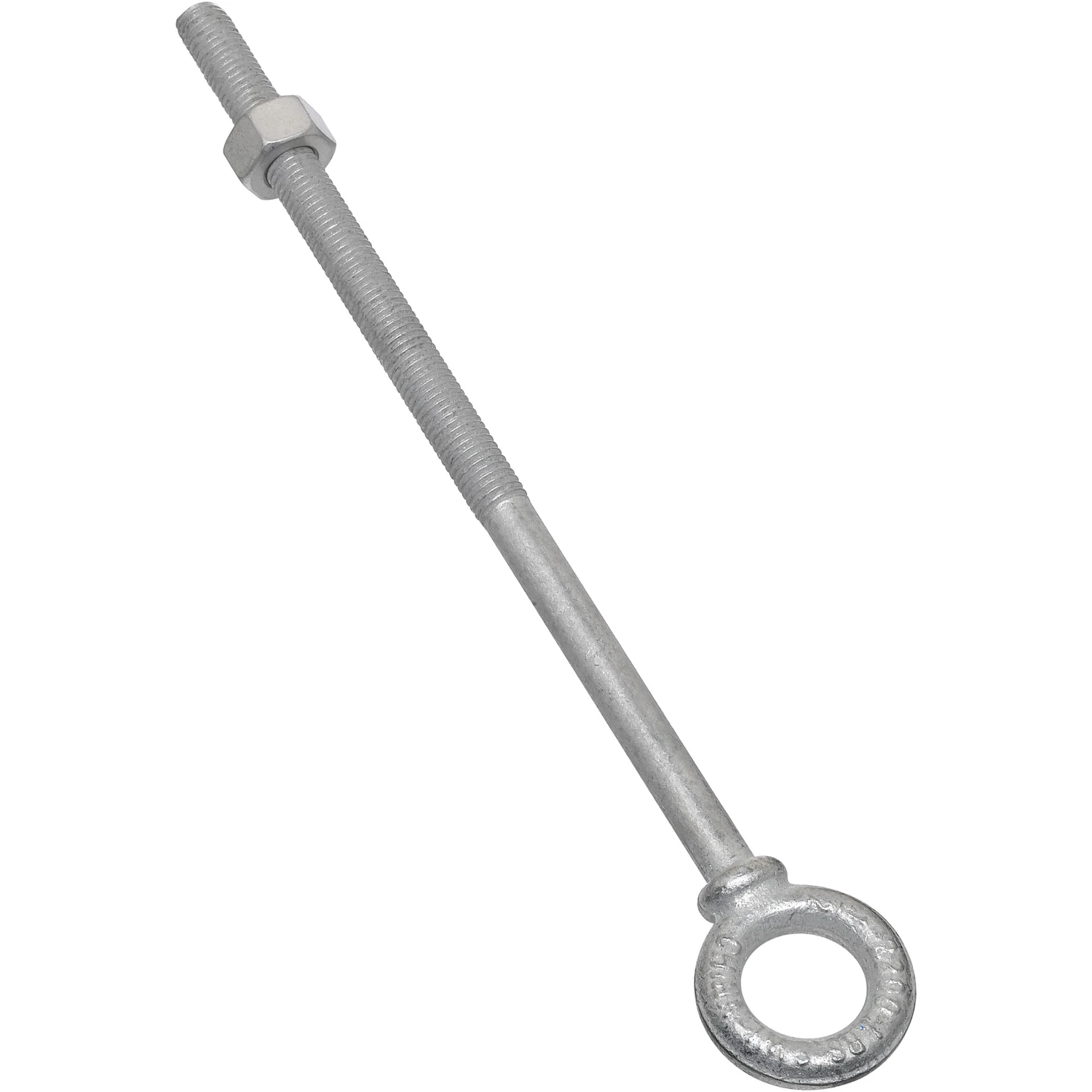 Forged Eye Bolt, Galvanized, 1/2 x 10 In.