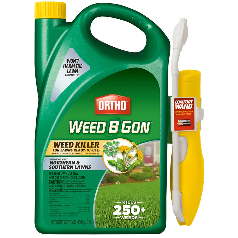Weed B Gon Lawn Weed Killer, 1-Gallon Ready-to-Use Wand Spray