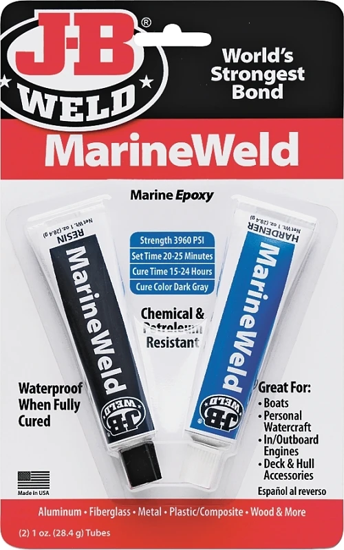 MarineWeld Epoxy Adhesive, 1-oz., 2-Pack