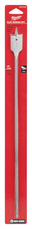 Wood Spade Drill Bit, 1 x 16 In.
