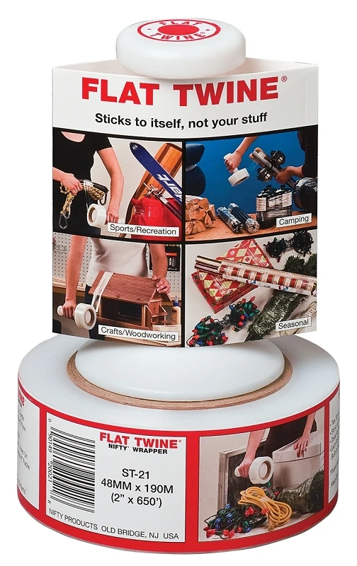Flat Twine Roll, 2 In. x 650 Ft.