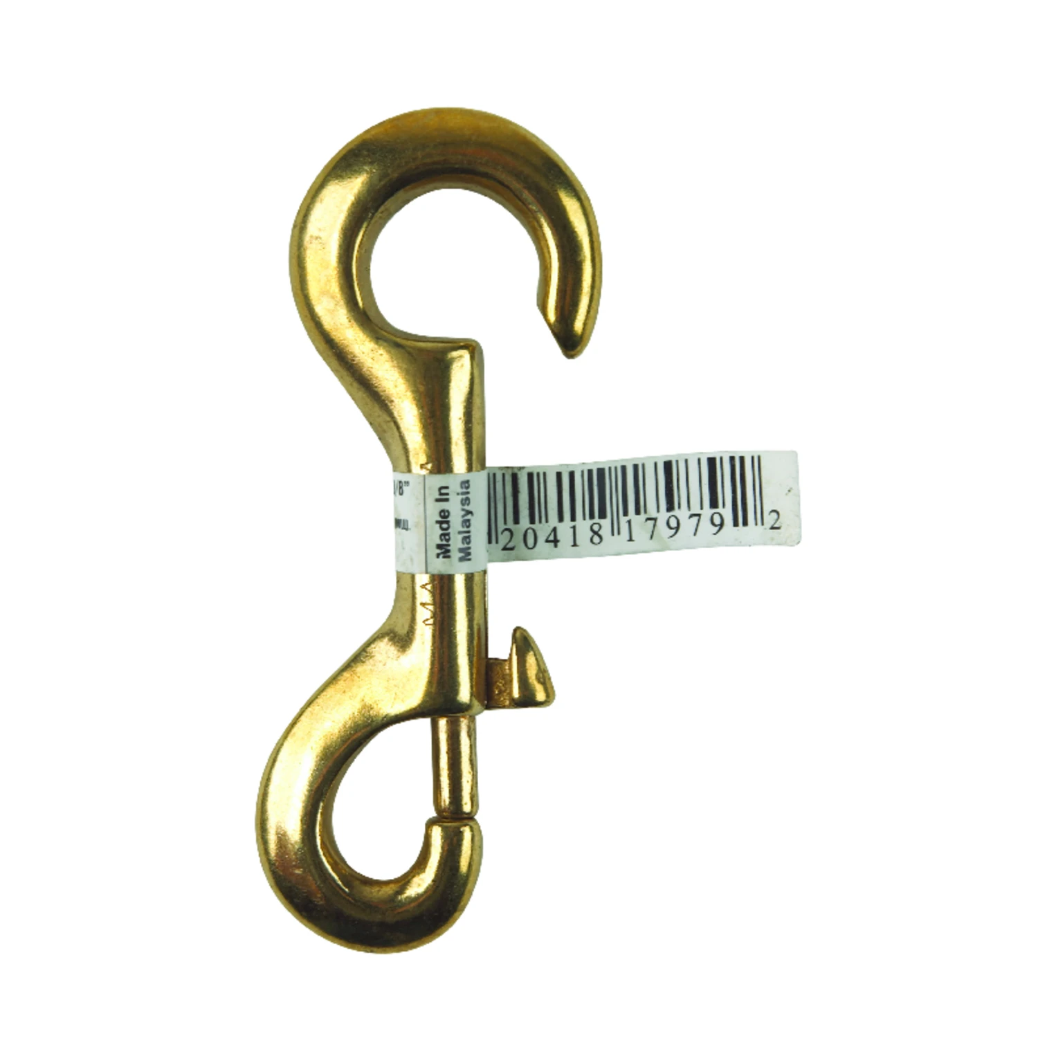 Bronze Open Rigid Eye Bolt Snap, 3/8 In.