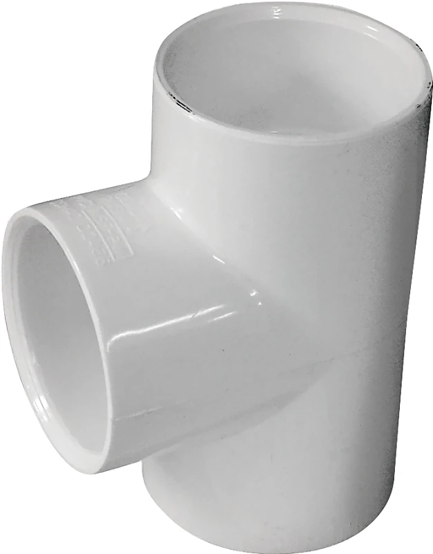 1-1/2-in Diameter Pvc Schedule 40 Tee Fitting - Model 401015rmc
