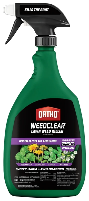 WeedClear Lawn Weed Killer, Southern Lawns, Ready-to-Use, 24 oz. Spray