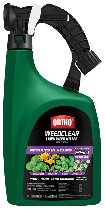WeedClear Lawn Weed Killer, Southern Lawns, Ready-to-Use, 32 oz. Spray