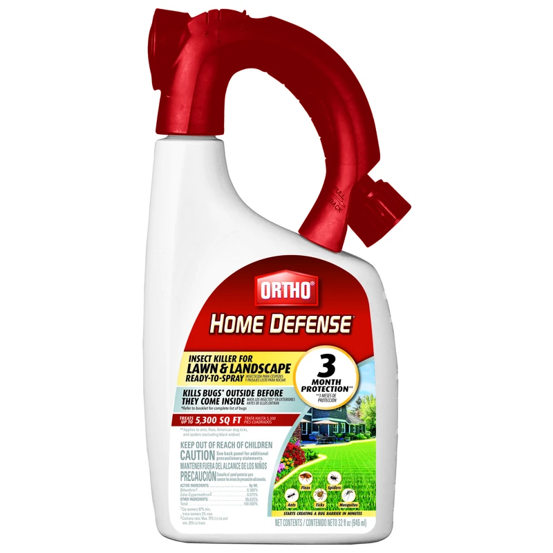 Home Defense Insect Killer for Lawns/Landscape, 32-oz. Ready -to-Use