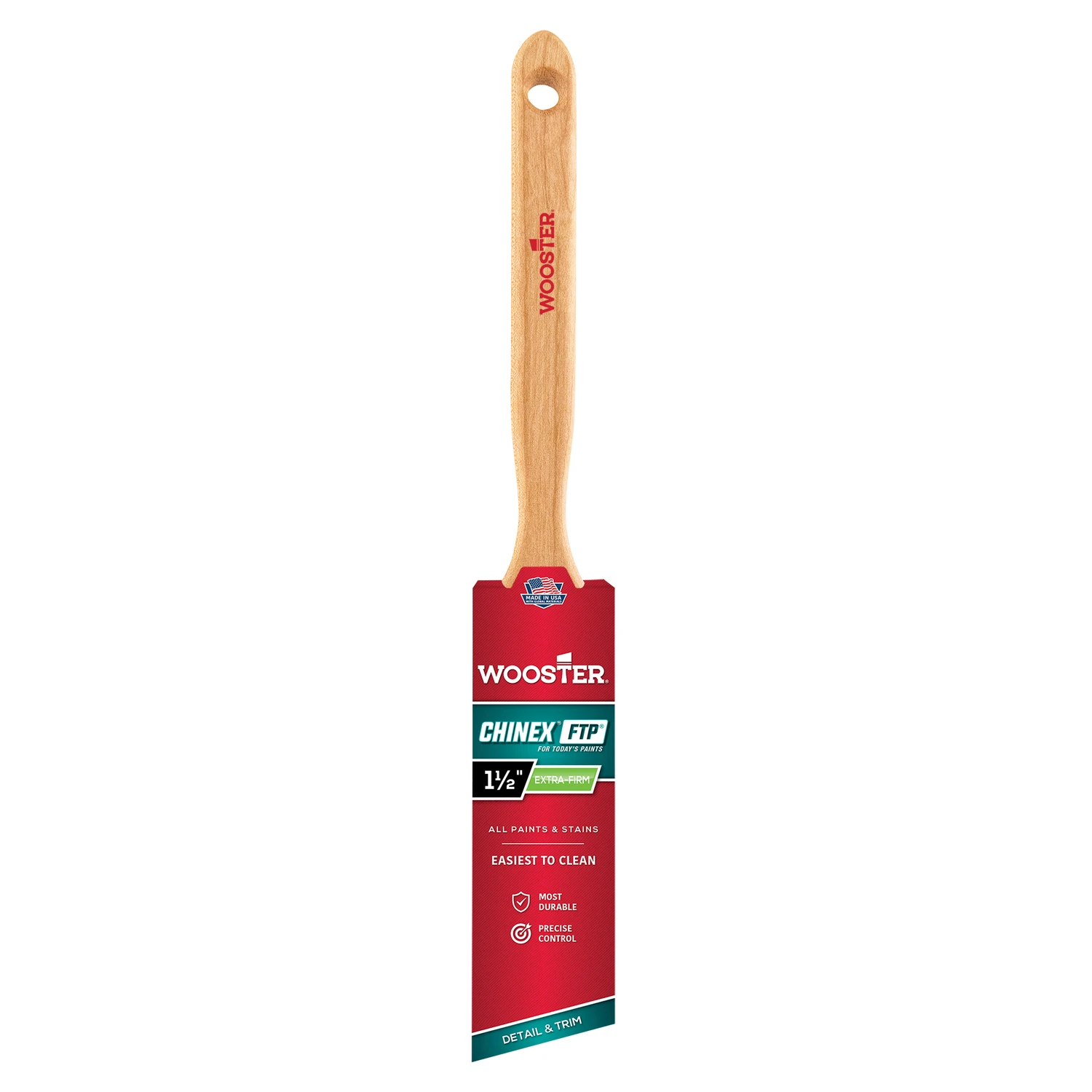 Angle Sash Paint Brush, Chinex FTP, 1.5-In.