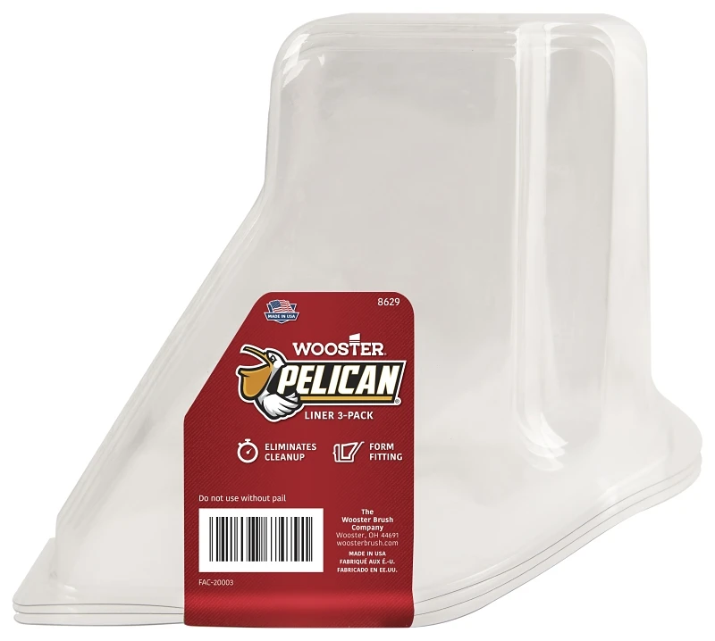 Paint Pail Liners, Pelican, 3-Pack