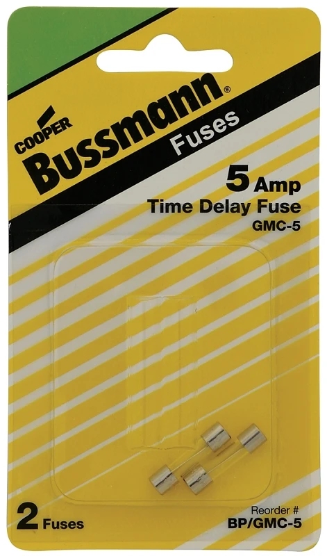 Type GMC Time Lag Fuse, 2-Pk.