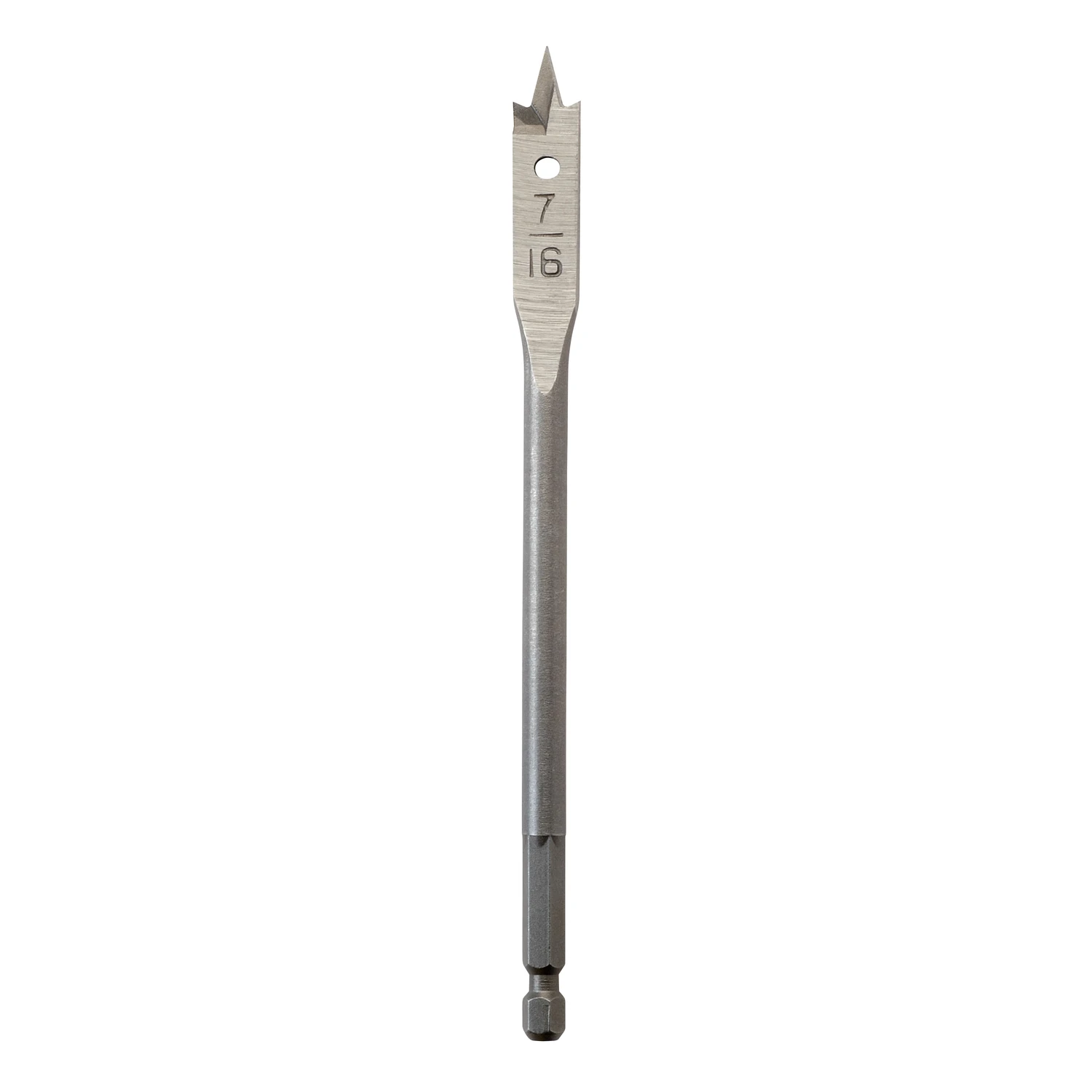Wood Spade Drill Bit, 7/16 x 6 In.