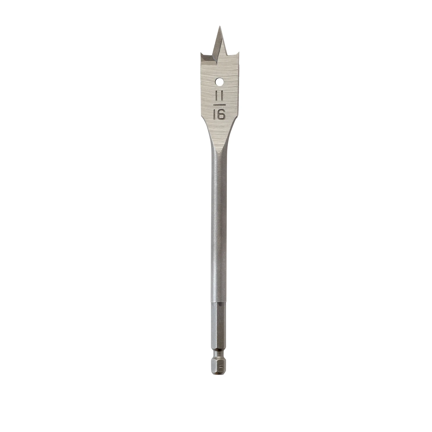Wood Spade Drill Bit, 11/16 x 6 In.