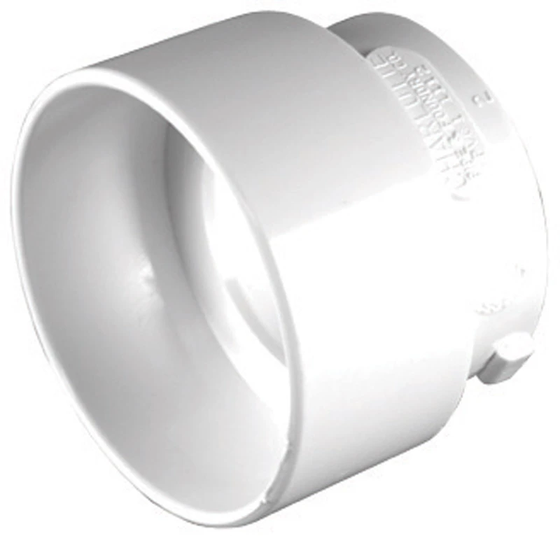 Schedule 30 PVC DWV Reducing Bushing, 3 x 1-1/2 In.