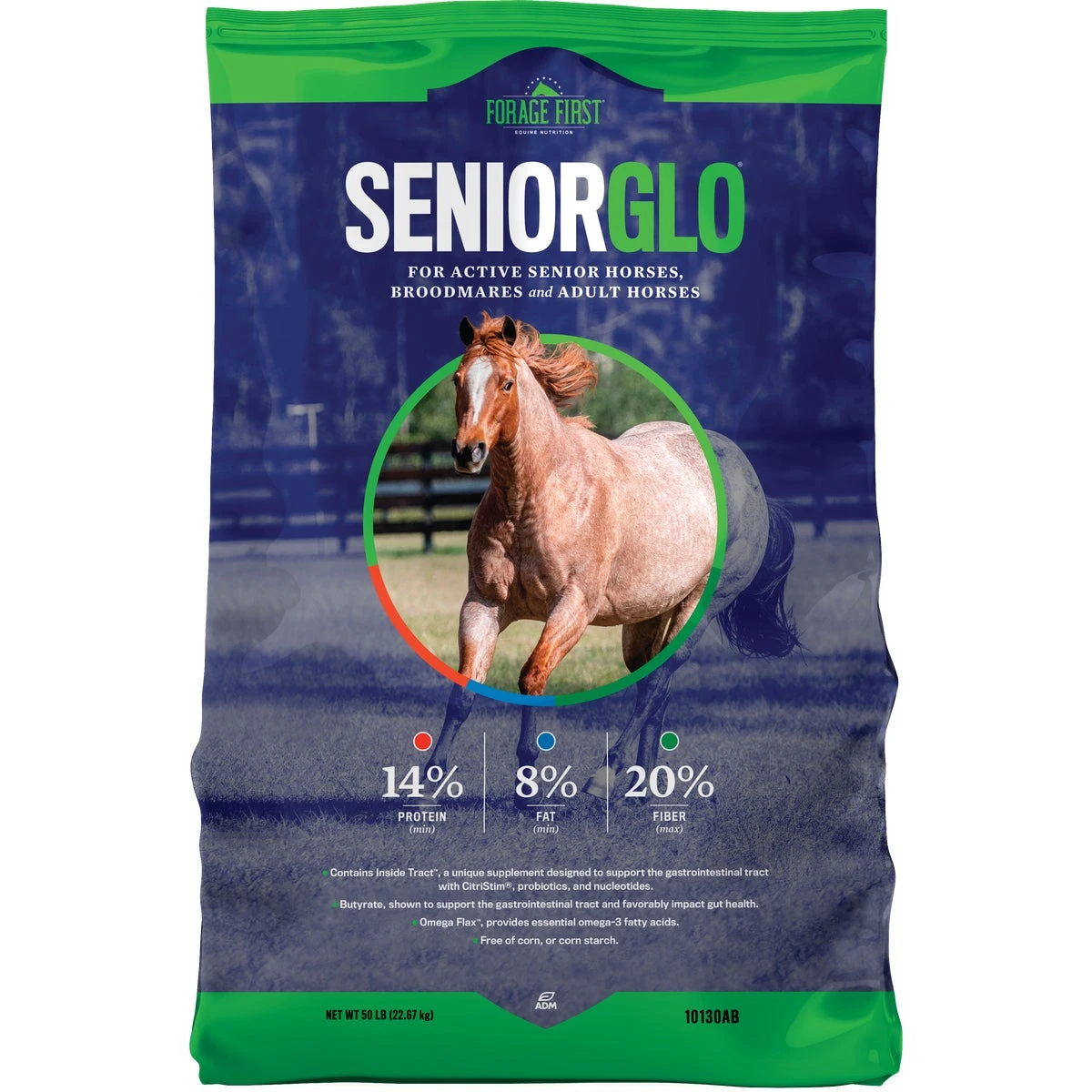 SeniorGlo Horse Feed, 50-Lbs.
