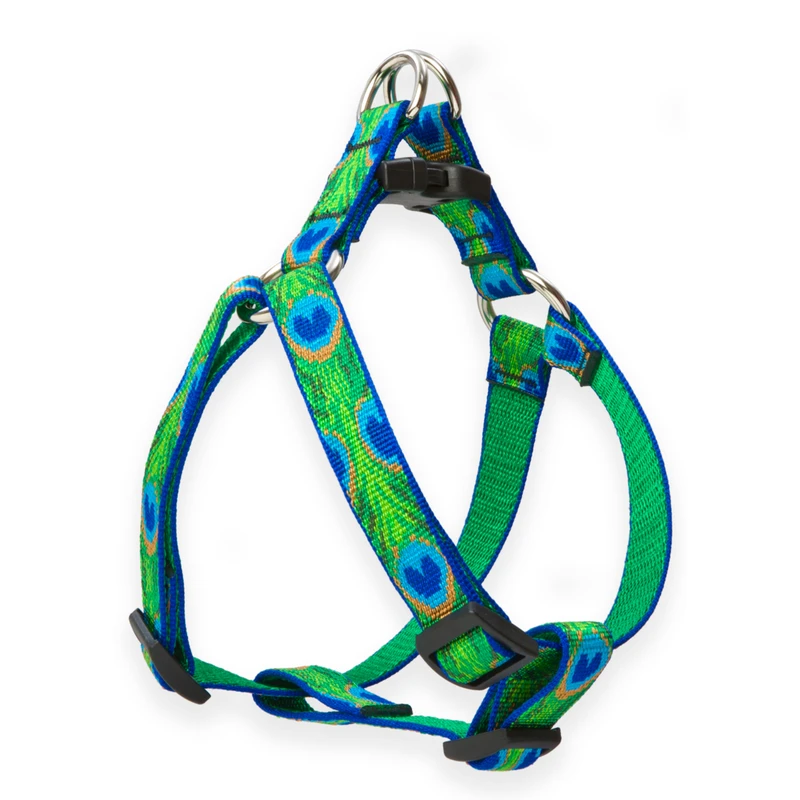 Step-In Dog Harness, Non-Restrictive, Tail Feather, 3/4 x 15 to 21-In.