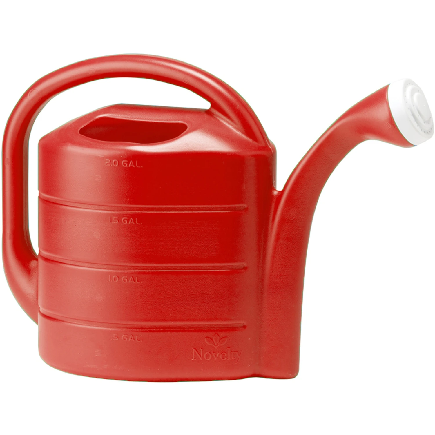 Deluxe Watering Can, Red, 2-Gallon