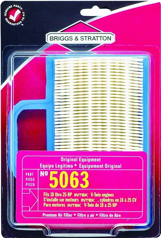 Air Filter Cartridge Fits On 18HP - 22HP Intek V-Twin OHV Engines