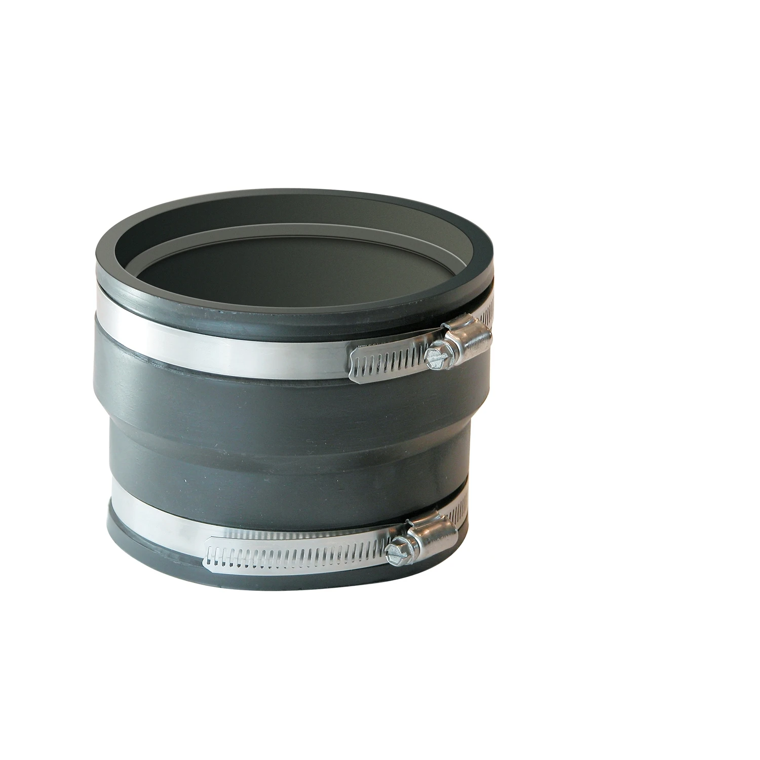 Pipe Fitting, Flexible Coupling, 3 x 3 In.
