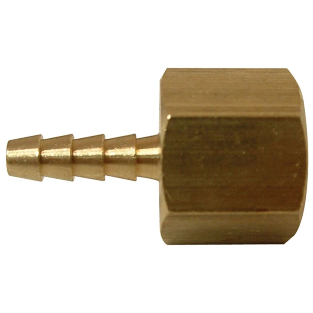 1/4-inch X 1/4-inch Lead-free Brass Barb Fitting Adapter