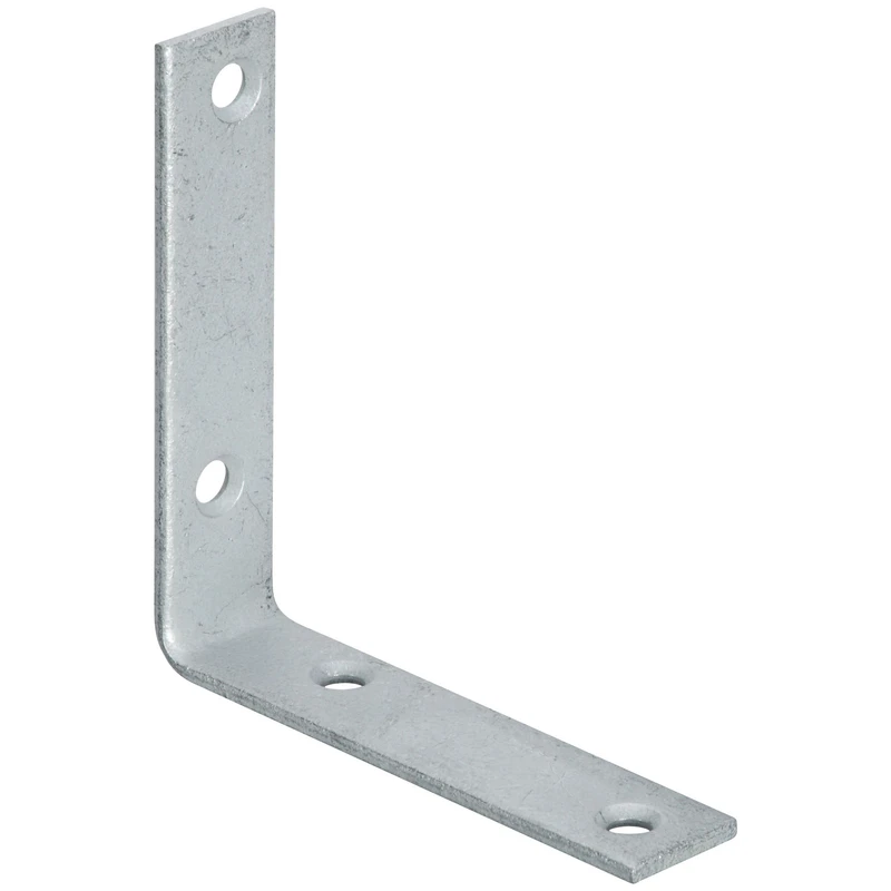4 x 7/8 In. Galvanized Corner Brace