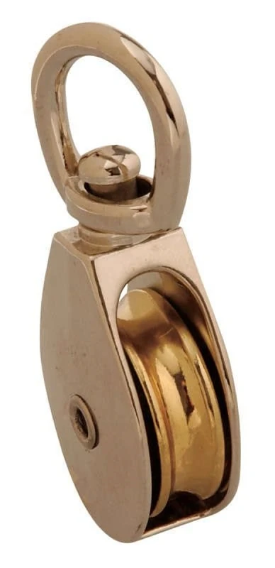 Rope Pulley, Single Swivel Eye, 1 In.