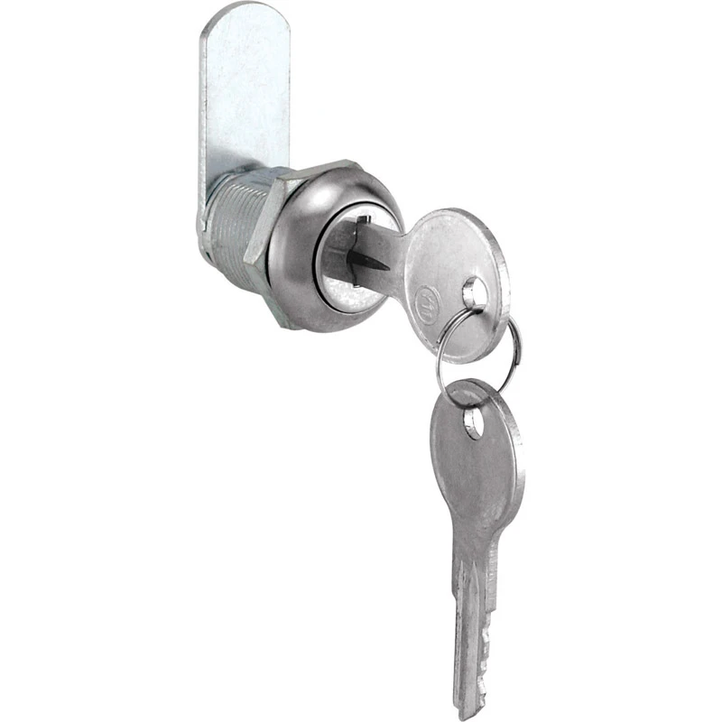 5/8 In. Chrome Finish Metal Drawer/ Cabinet Lock