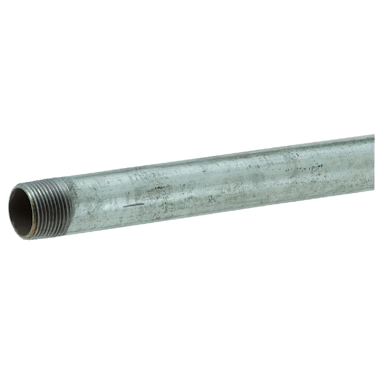 1 In. X 30 In. Carbon Steel Threaded Galvanized Pipe - Schedule 40