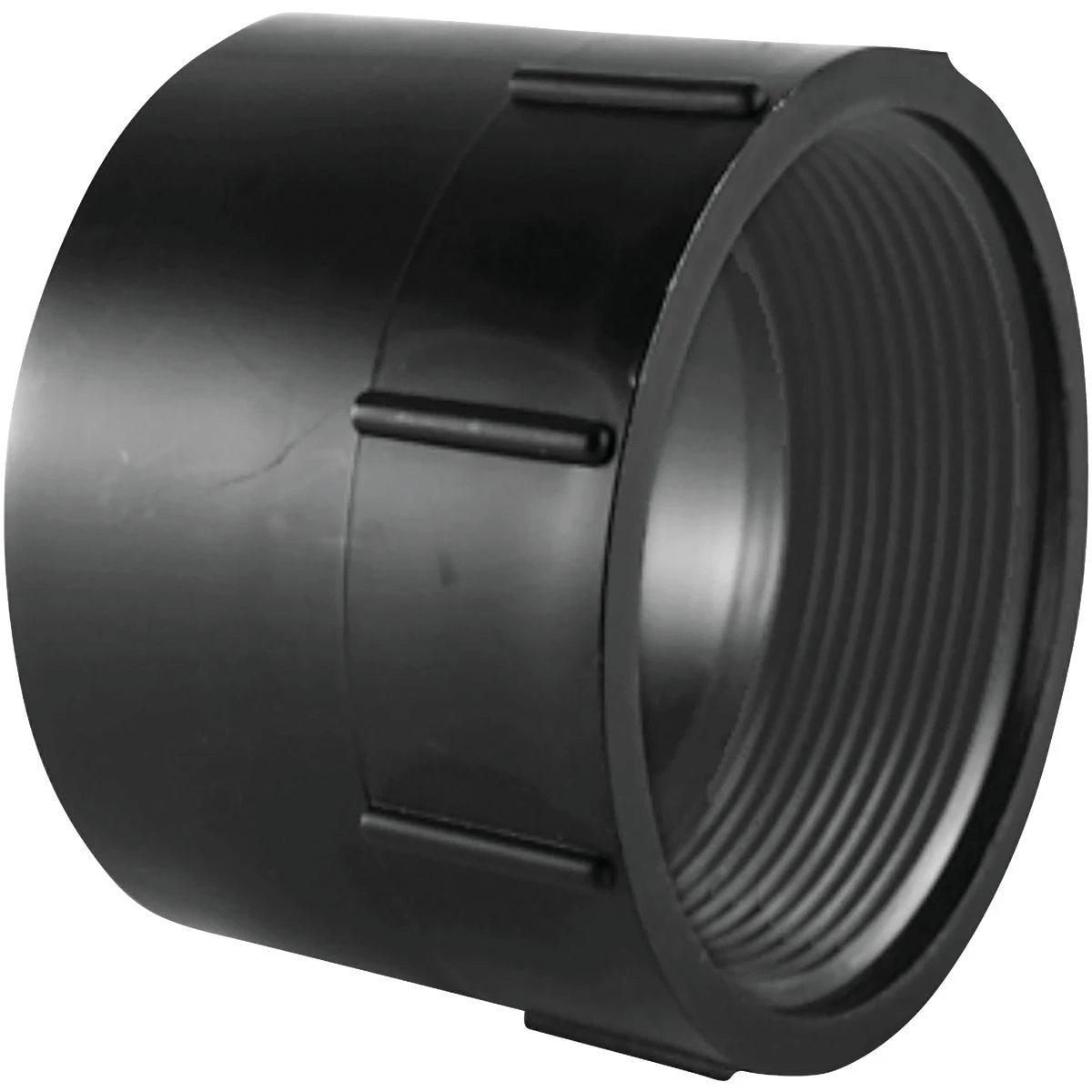 ABS/DWV Pipe Adapter, Hub x FPT, 1-1/2 In.
