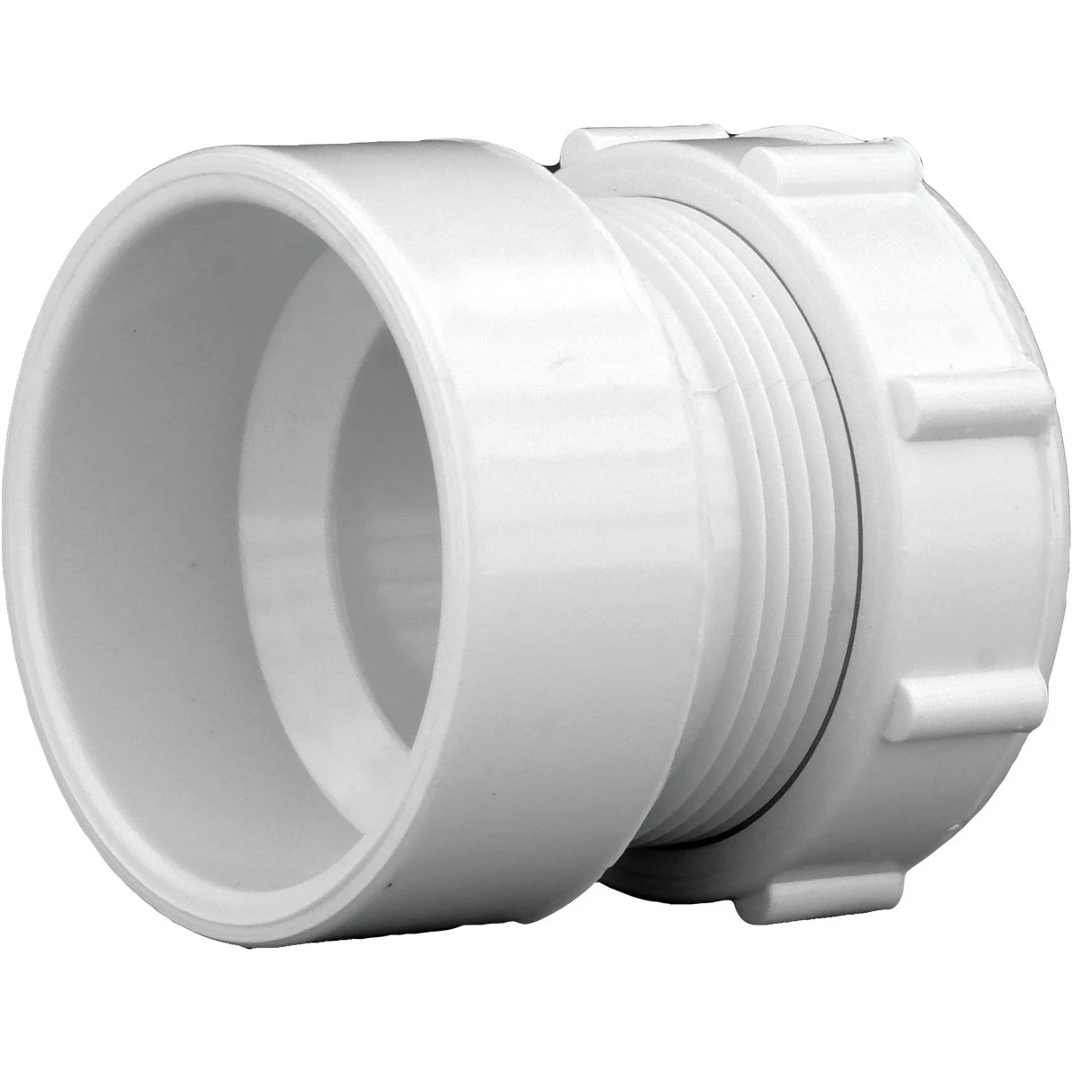 Schedule 40 DWV Female Trap Adapter, Hub x Slip Joint Nut