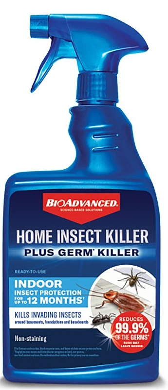 Home Insect Killer Plus Germ Killer, 24 oz. Ready to Use