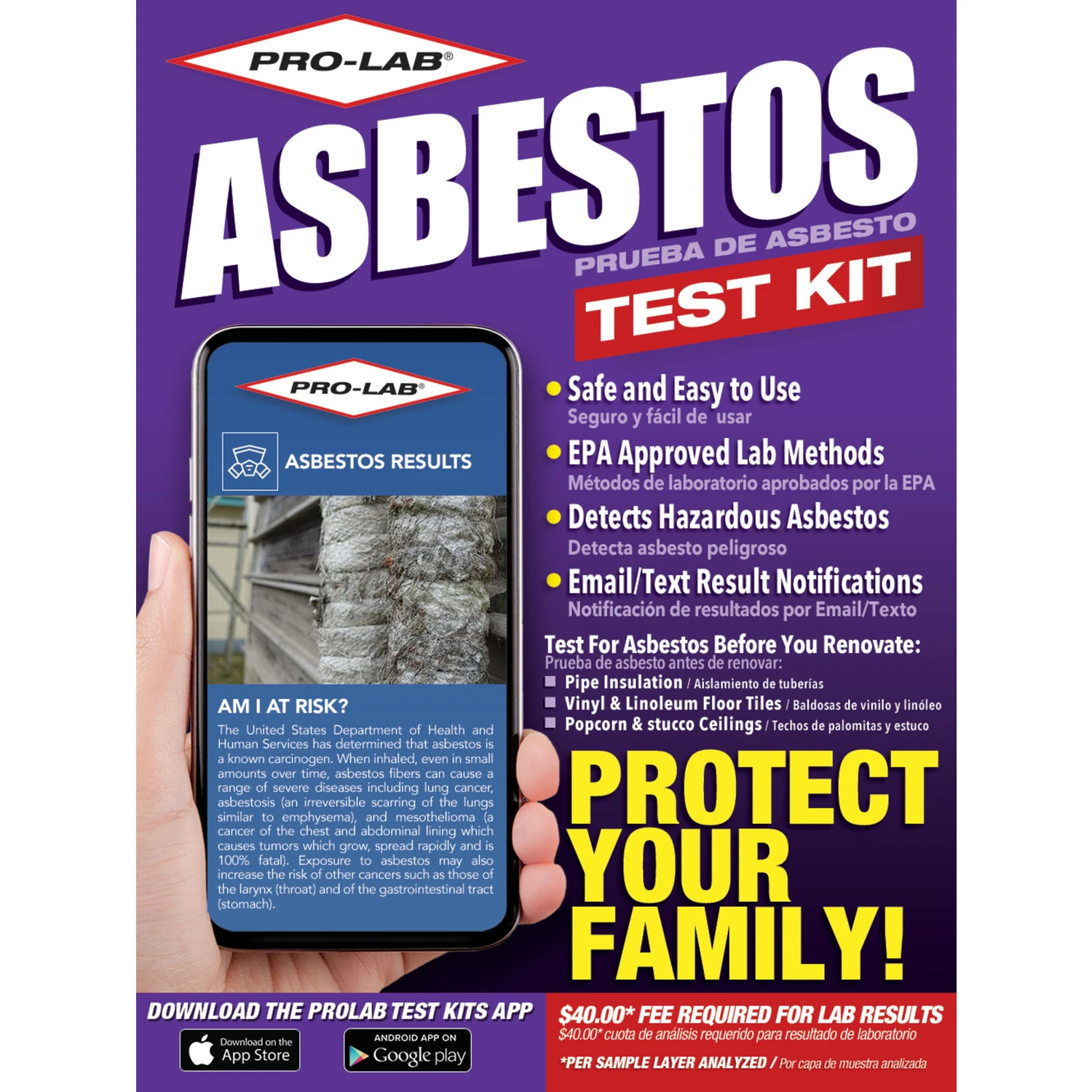Professional Asbestos Test Kit