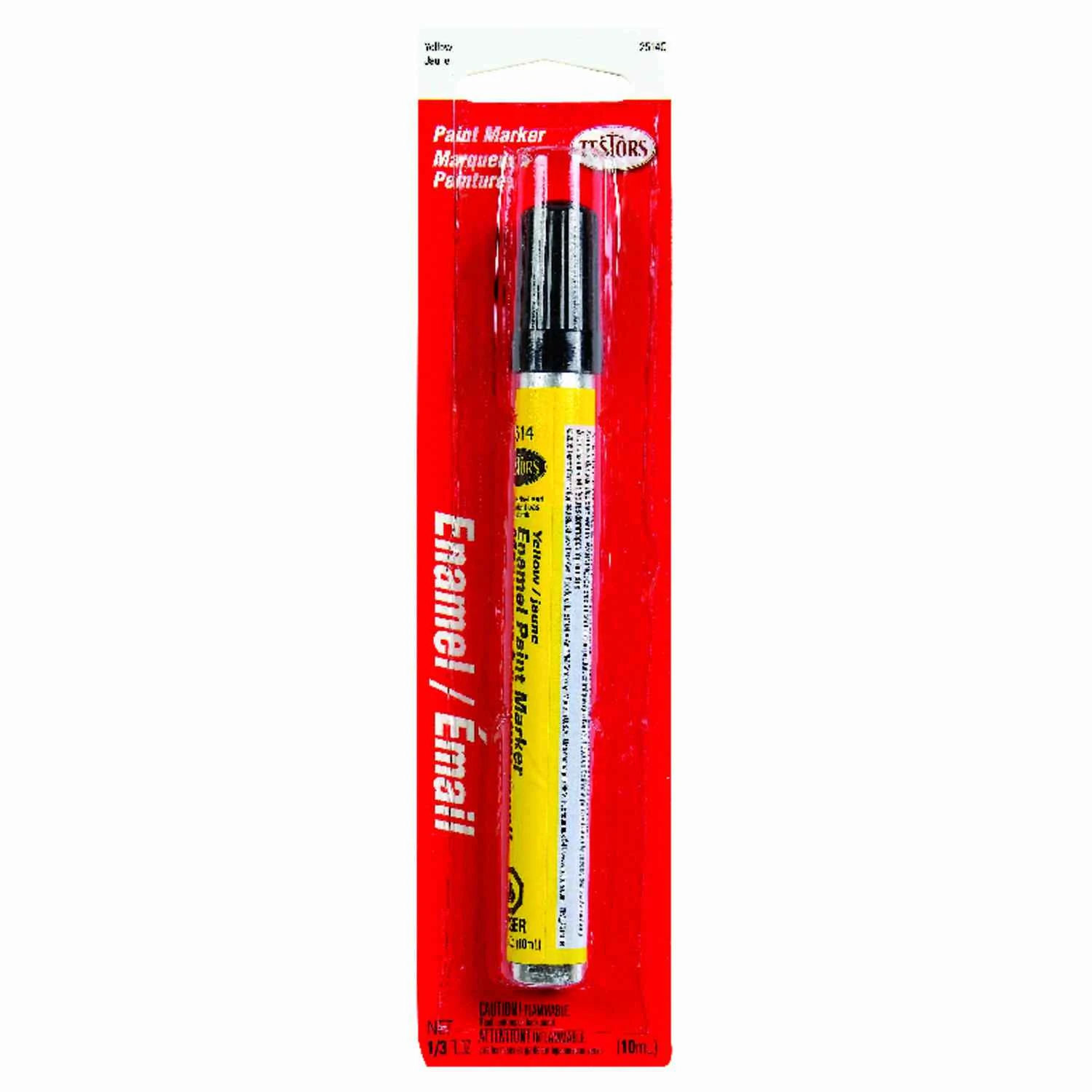Enamel Craft Paint Marker, Yellow Gloss, 1/3-oz.