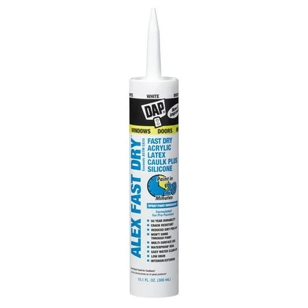 Alex Fast Dry Caulk, 10.1-oz.