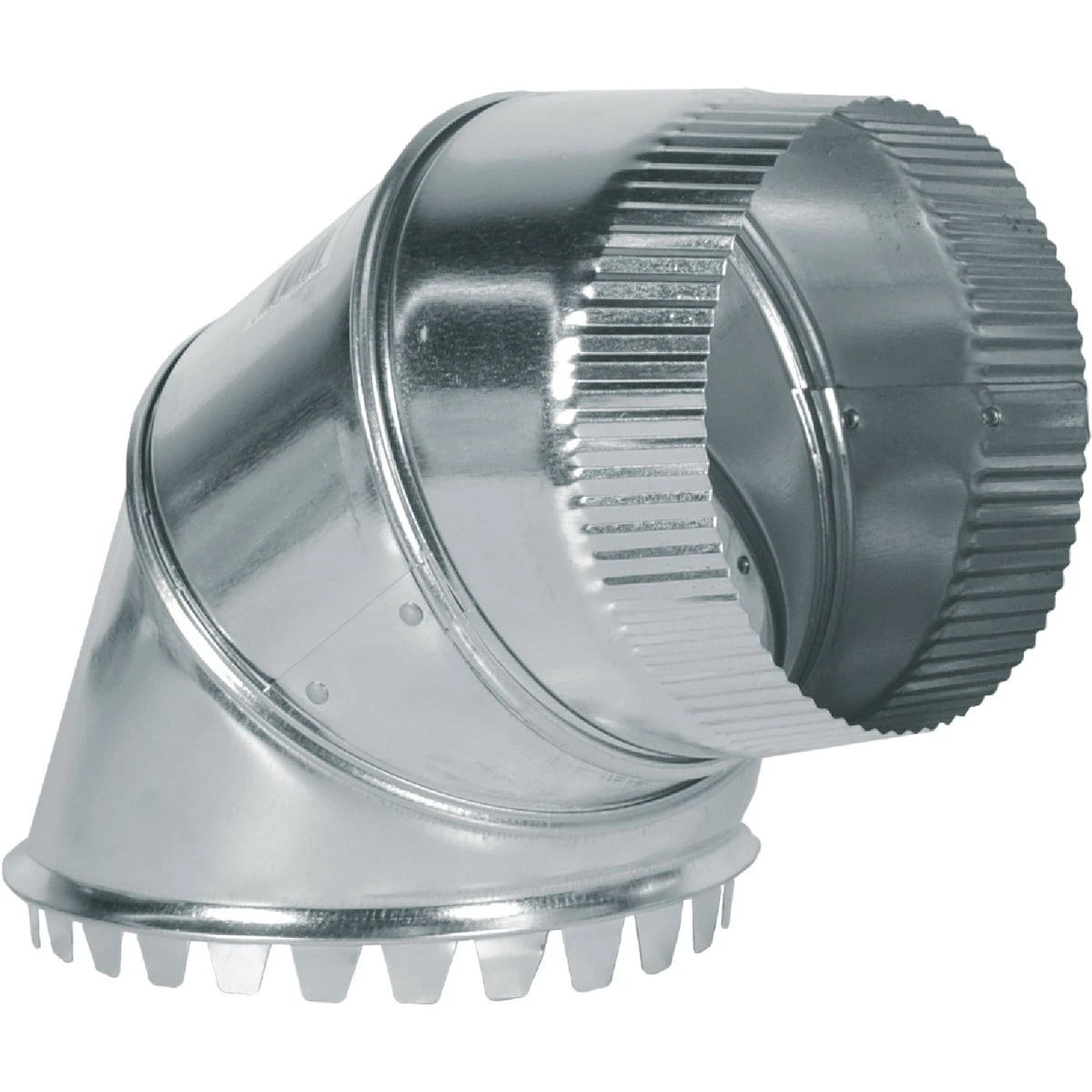 HVAC Adjustable Take-Off, Round-to-Round, Galvanized, 6 In.