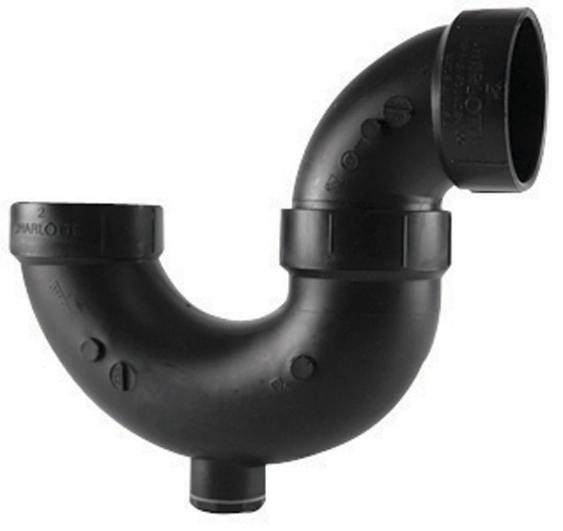 ABS/DWV 2 In. P-Trap With Clean Out