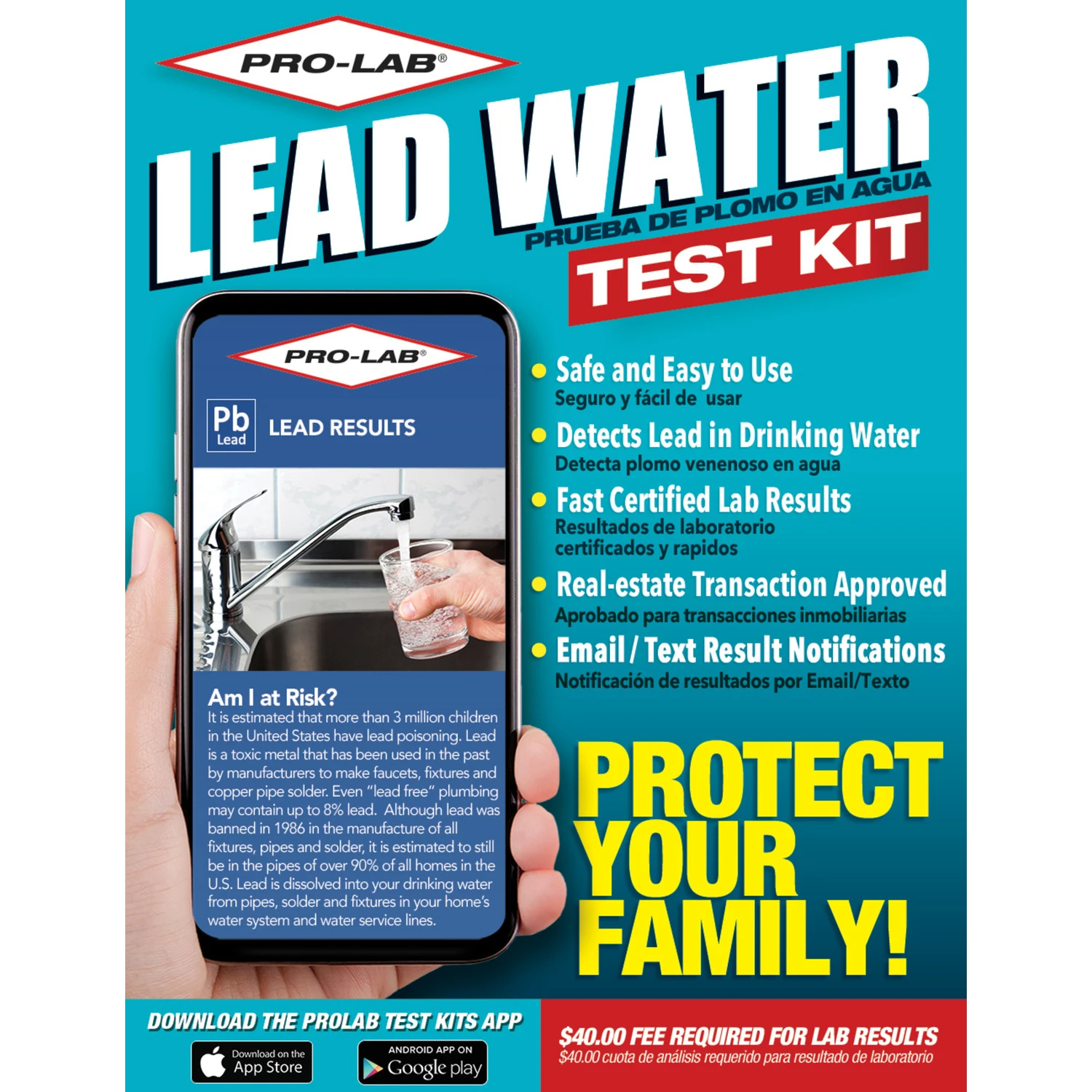Professional Lead-In-Water Test Kit