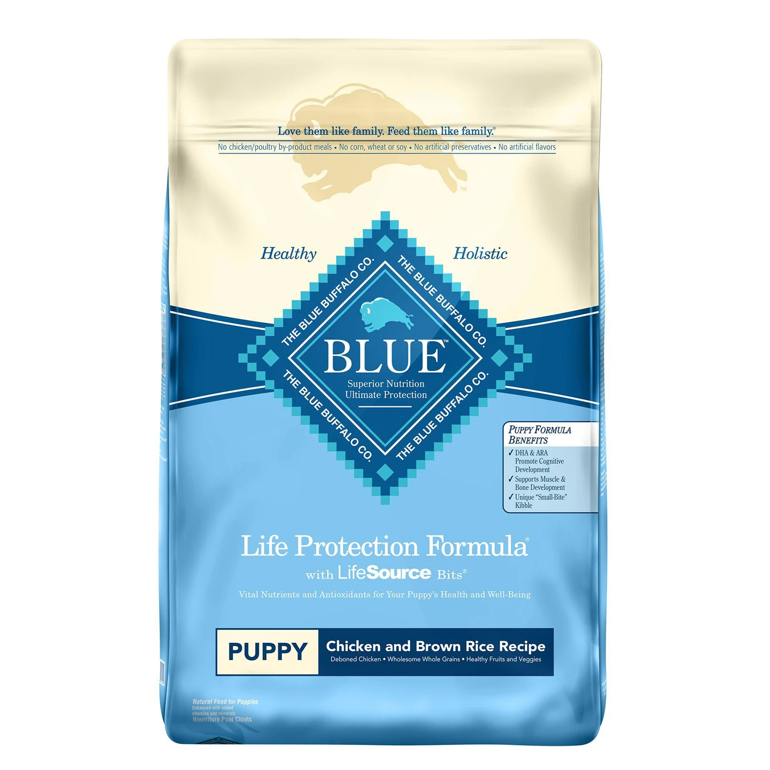 Puppy Food, Chicken/Rice, 30 Lbs.