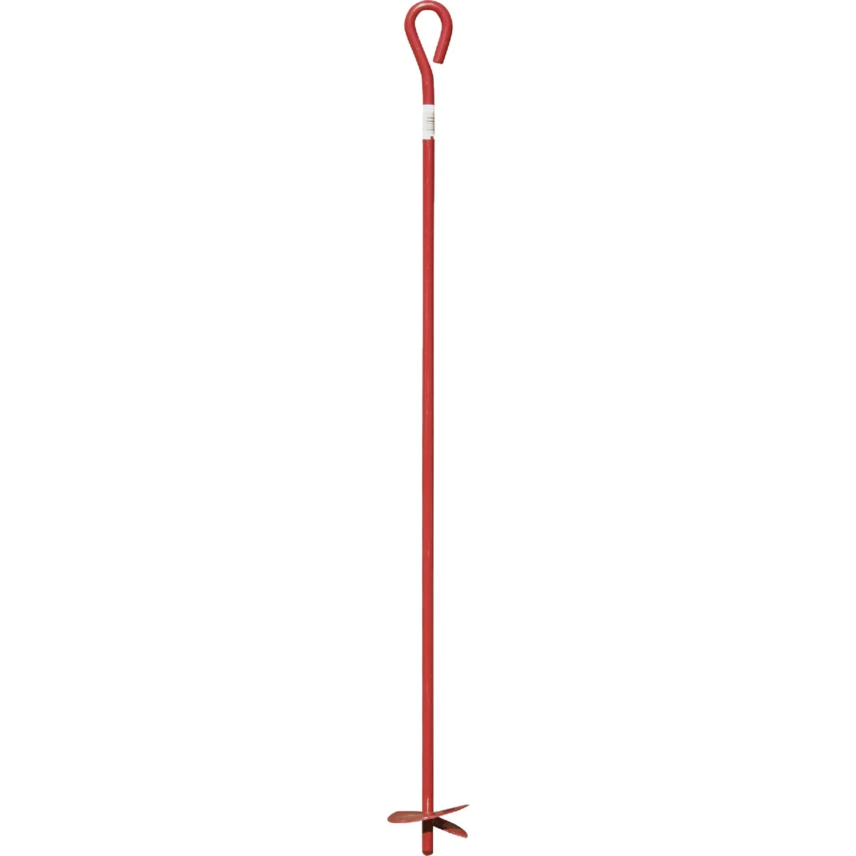 Earth Anchor, Red, 4 x 40 In.