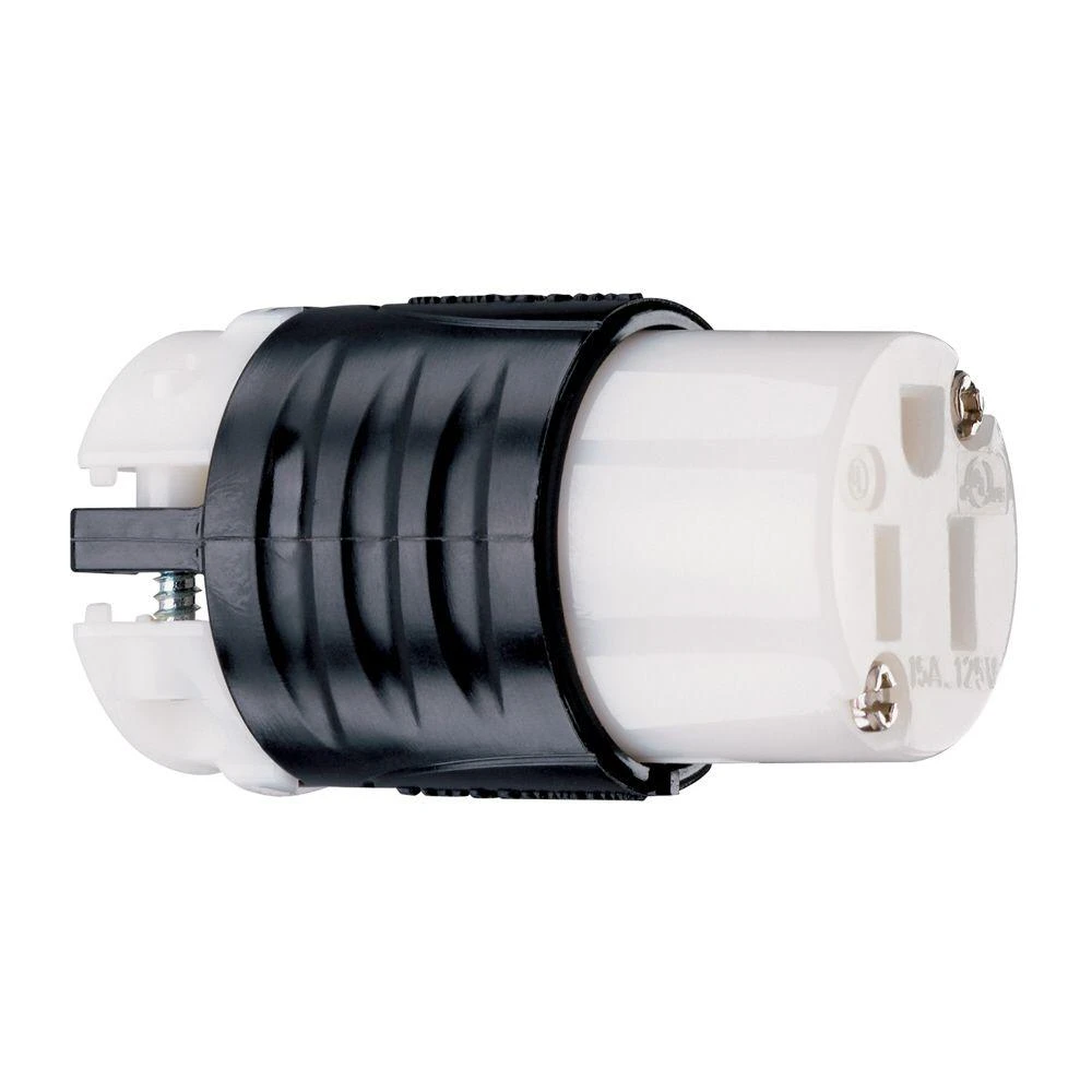 Pass & Seymour 15A 2-Pole Heavy-Duty Connector