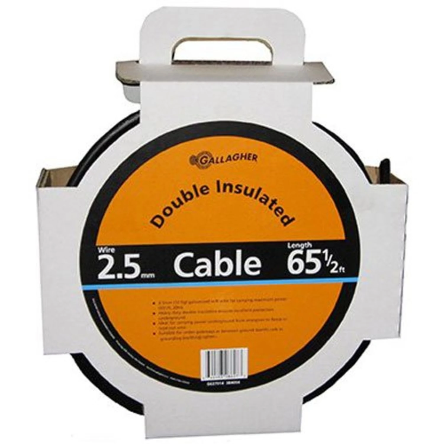 Electric Fence Underground Cable, 12.5 Ga., 65-Ft.