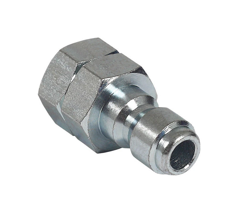 Pressure Washer Quick Connect Plug, 1/4 FNPT x 1/4 In.