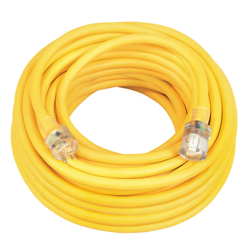 100 Ft. 10/3 Yellow Outdoor Cord