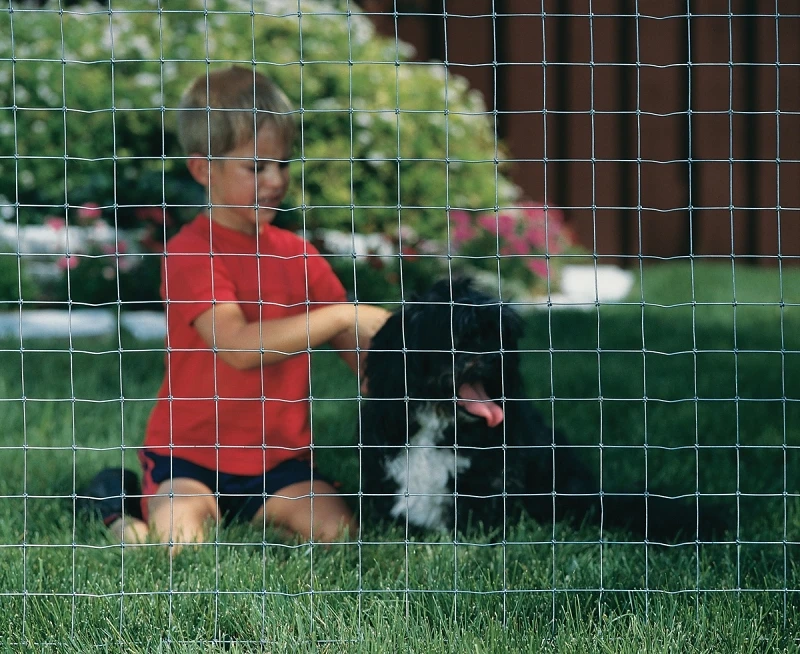 Garden and Kennel Woven Fence, 48 In. x 100 Ft.