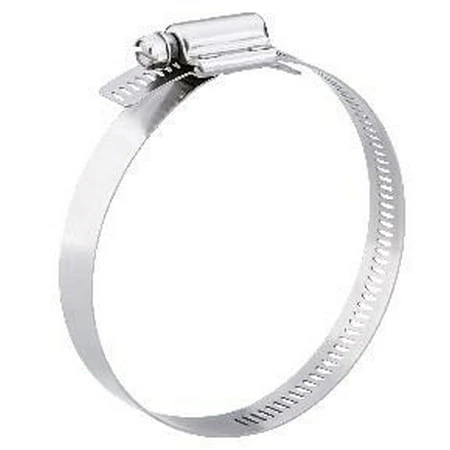 Heavy-Duty Hose Clamp, Stainless Steel, 4 to 6-1/8 In.