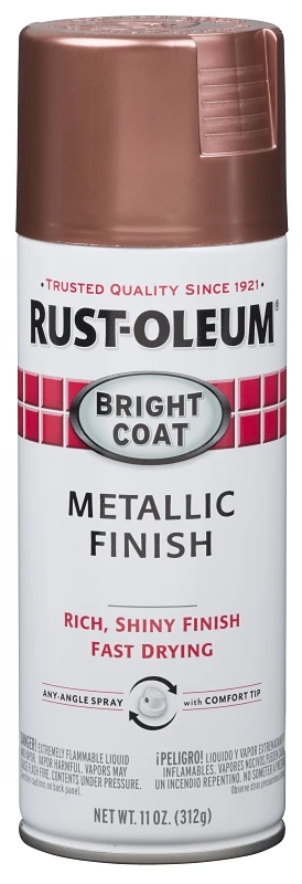 Metallic Spray Paint, Copper, 11-oz.