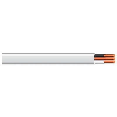 Non-Metallic Romex Sheathed Electrical Cable With Ground, 14/2, 50 Ft.