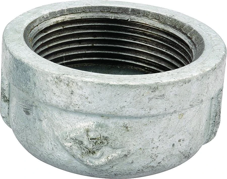 2 Inch Galvanized Malleable Iron Pipe Cap - Model 18-2g