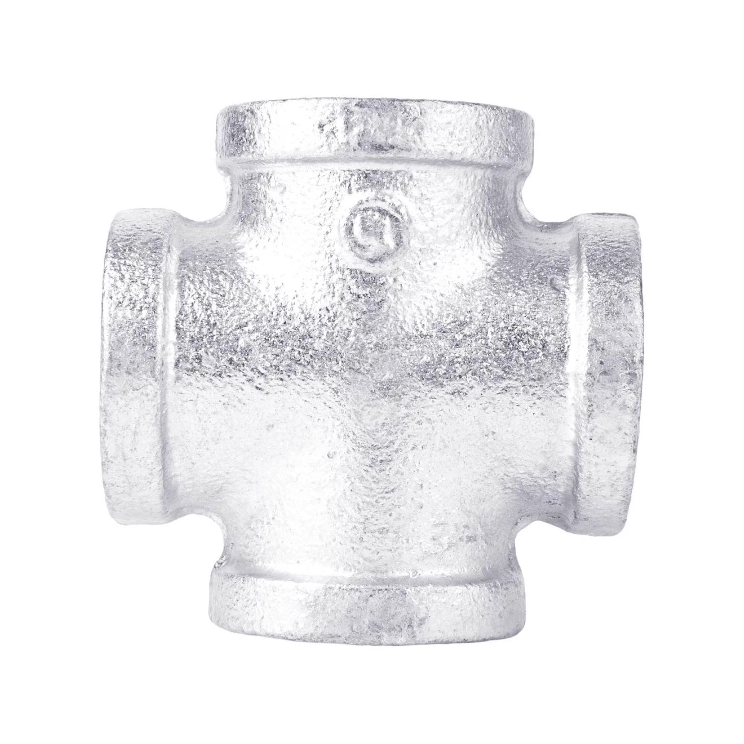 1/2 In. Galvanized Pipe Cross