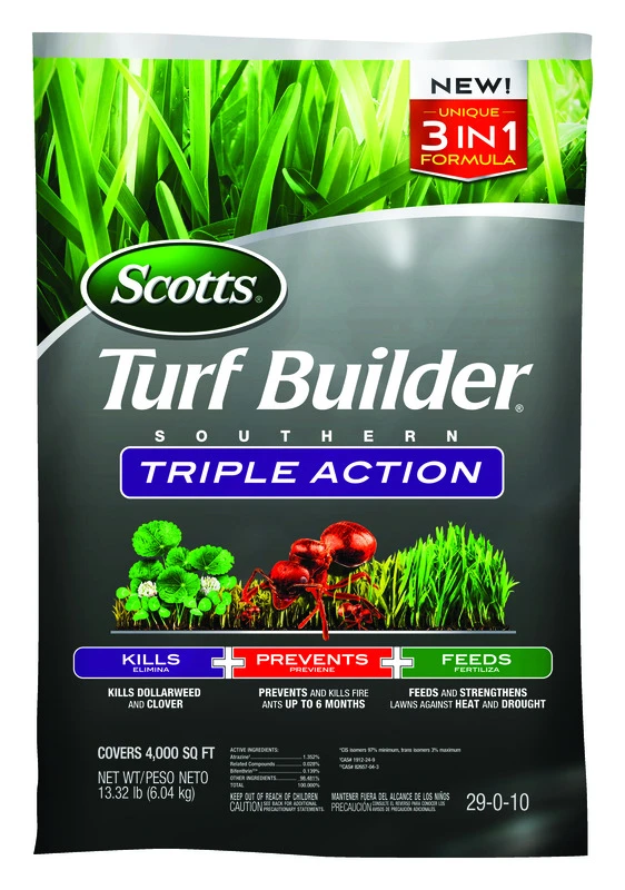 Turf Builder Southern Triple Action, 13.32 Lbs., Covers 4,000-Sq. Ft.